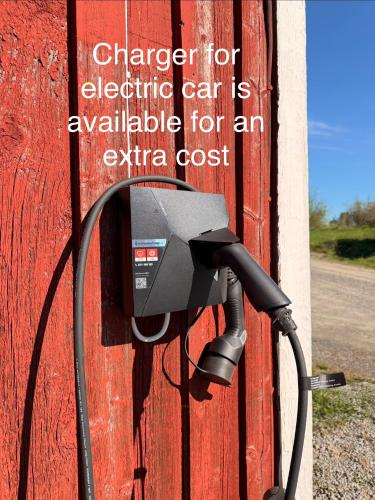 an electric car is available for an extra cost at Folkja gård, gästhus i Höga kusten in Noraström