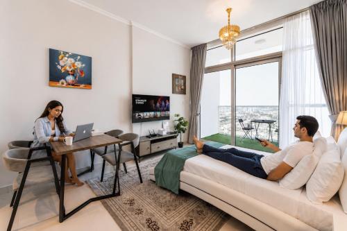 HAVN - High Floor Studio in Damac Hills