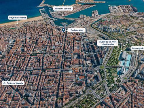 CASA FLORIT - City Arts & Port Suites - 15 min Beach