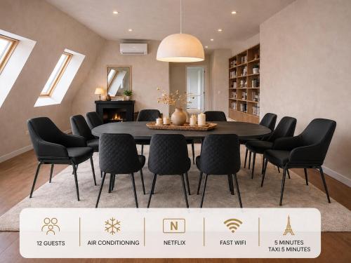 Champs-Elysees Prestige 4 Bedrooms 12 Guests