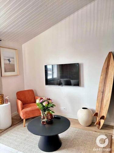 Le Surfeur, appartement cosy au coeur d'Arago
