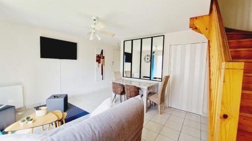 Le Duplex, appartement vue mer avec parking privé