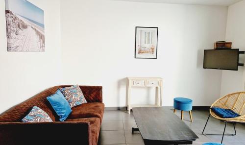 Le Lounge, maison avec terrasse proche plage