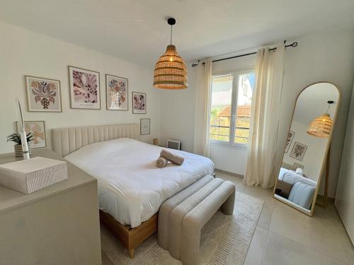 Appartement moderne 2 chambres, jardin, terrasse et garage