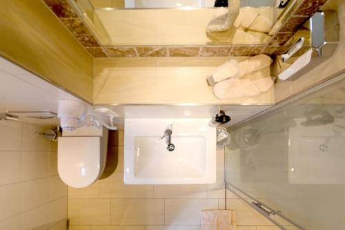 Koupelna v ubytování Hotel Bruckertshof