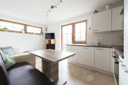 Kuchyň nebo kuchyňský kout v ubytování Appartement Kufsteinblick