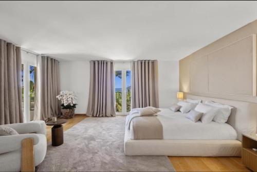 FRGK Luxury Sea View Villa ANITA Heated Pool 7 Bedrooms Cannes