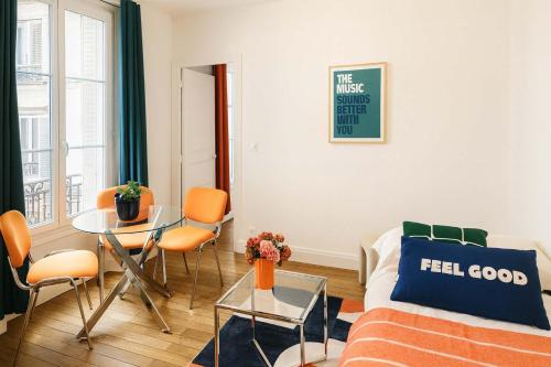 Appartement Cosy Paris 18 Sejour Proche Metro