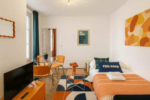 Appartement Cosy Paris 18 Sejour Proche Metro