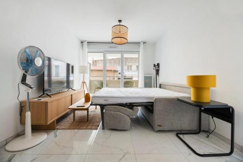 Charmant appartement avec balcon-terrasse & clim