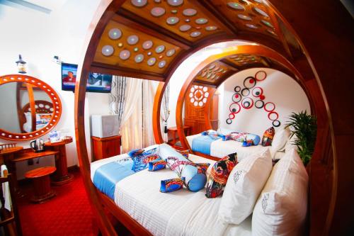 Posezení v ubytování Hotel White House