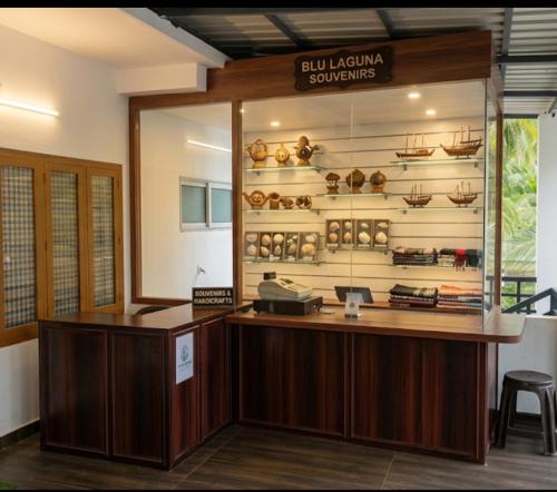 a lobby of aasteryasteryasteryasteryasteryasteryasteryasteryasteryasteryasteryastery at Blu Laguna Beach Homestay, Agatti Island, Lakshadweep - Only For Indian Nationals with valid entry permit in Agatti
