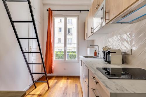 Studio 2P near Roland Garros Stadium