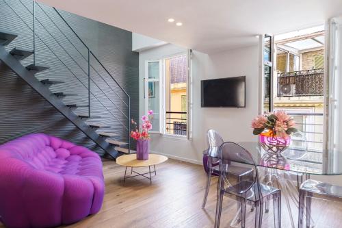 Duplex en plein cœur de Cannes - 5 min walk to Croisette and Palais - ROYALPINKCANNES