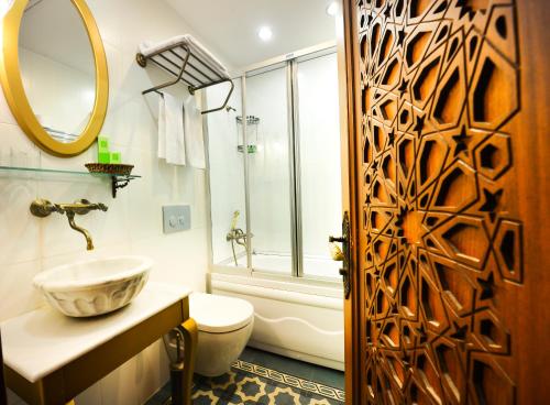 ห้องน้ำของ Merial Hotel Sultanahmet