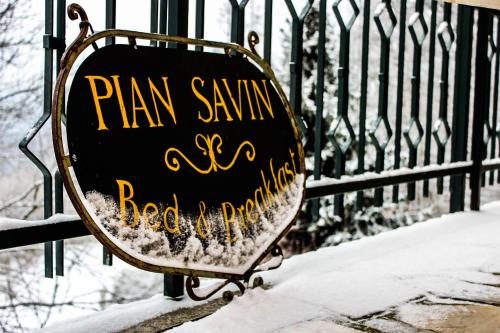 Το B&B Pian Savin τον χειμώνα