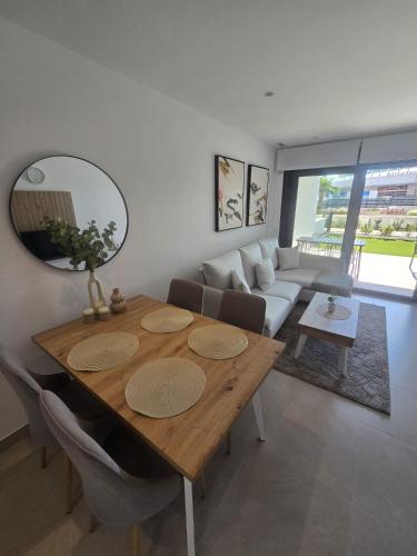 Modern ground floor La Mata apartment with direct access to the pool