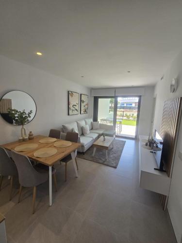 Modern ground floor La Mata apartment with direct access to the pool