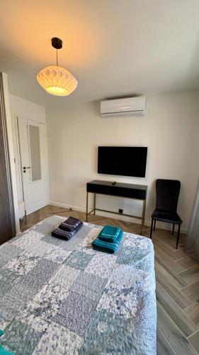 Appartement 2 chambres, climatisé, 450m de la mer, 150m du centre St Aygulf