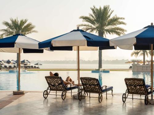 Raffles The Palm — Pool view