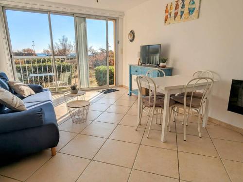 Appartement T2, parking - 4 pers., vue mer