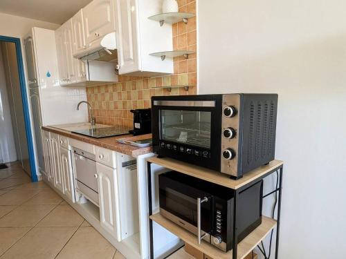Appartement T2, parking - 4 pers., vue mer