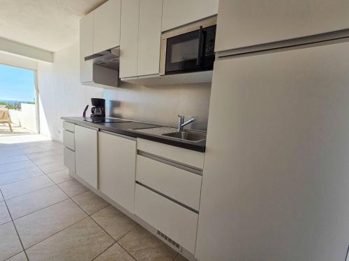 Studio cabine vue mer, parking - 4 pers.