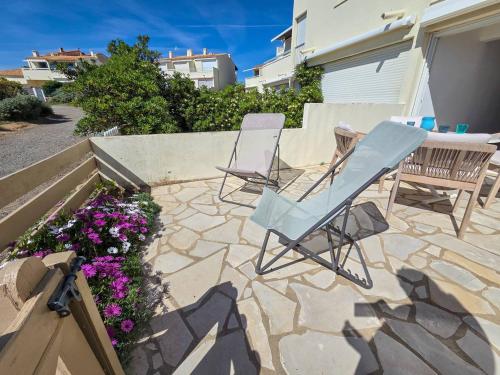 Studio cabine vue mer, parking - 4 pers.