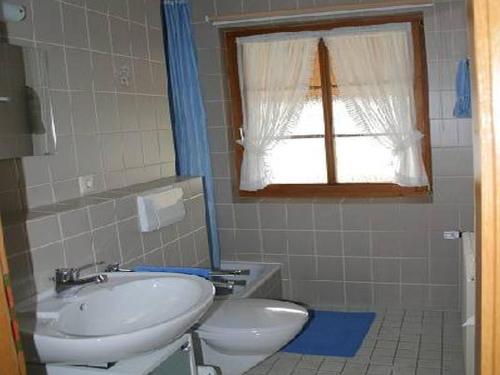 Et badeværelse på Ferienhaus Schwörer