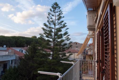 En balkon eller terrasse på Casa vacanza Leucosia&Tresino