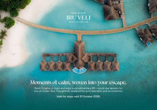 Sun Siyam Iru Veli - 24 Hours Premium All Inclusive Dine Around with Free Sea Plane Transfers & Exclusive Inclusions