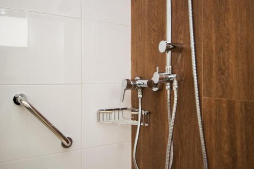 Koupelna v ubytování Hotel Censal