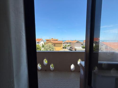 a view from a window of a balcony at SE268 - Marzocca, comodo quadrilocale con garage in Marzocca di Senigallia
