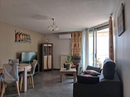 appartement Sète vue sur mer piscine