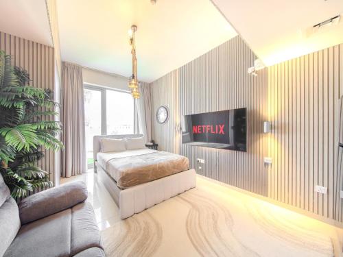 Apartment With Private Garden at Al Zahia - Garden Haven