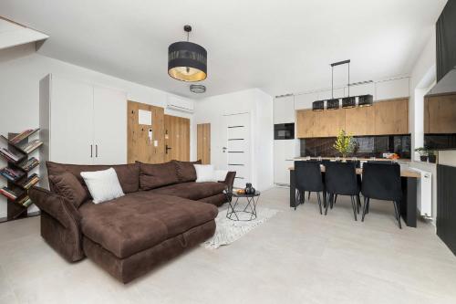 Apartament Dwupoziomowy w Wisle z Widokiem na Gory Biurkiem i Klimatyzacja by Noclegi Renters