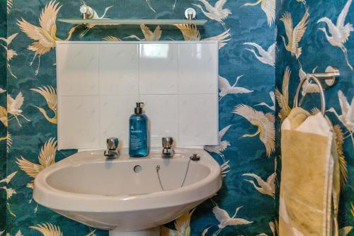 a bathroom with a sink and a toilet in it at 3 Bed in Coldstream oc-c39085 in Coldstream