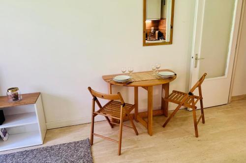 Quiet studio near Brévent and town centre