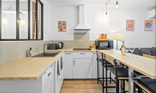 Renovated 2 room apartment with swimming pool 4 people