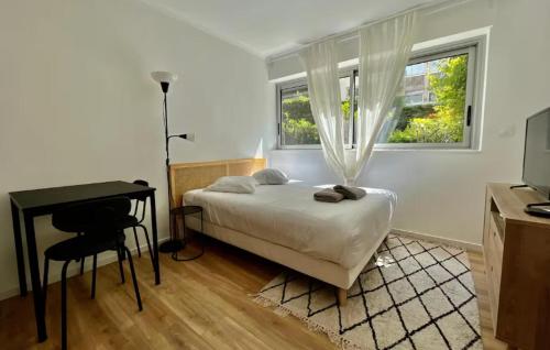 Cosy studio 2 pers- Climatisation- 5 min de la mer