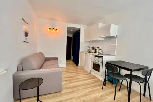 Cosy studio 2 pers- Climatisation- 5 min de la mer