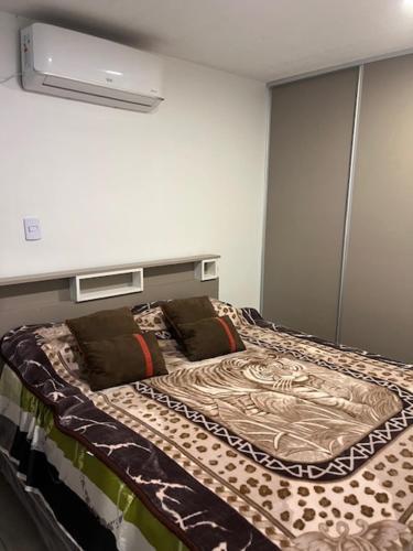a bedroom with a large bed in a room at Yerba Buena House in Yerba Buena