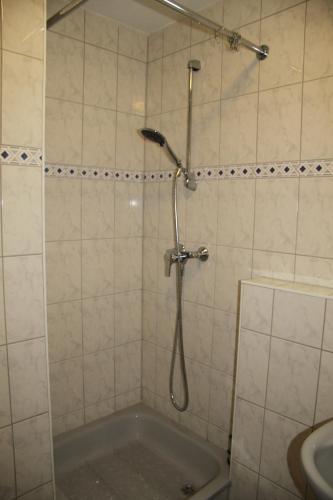 Ένα μπάνιο στο Holiday Apartment Zwinger