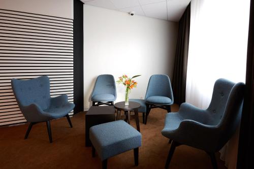 Ruang duduk di Fosshotel Reykjavík
