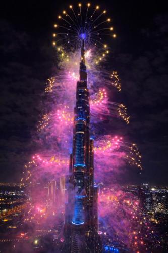 Elite Burj Vista Residence with Fountain Views