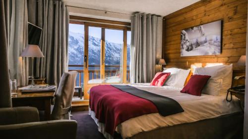 Postel nebo postele na pokoji v ubytování Hotel & Spa Merilys