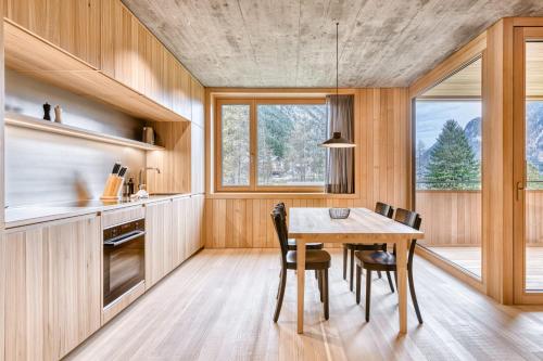 Køkken eller tekøkken på Appartementhaus Studa 29