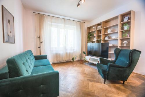 Green Velvet Apartment