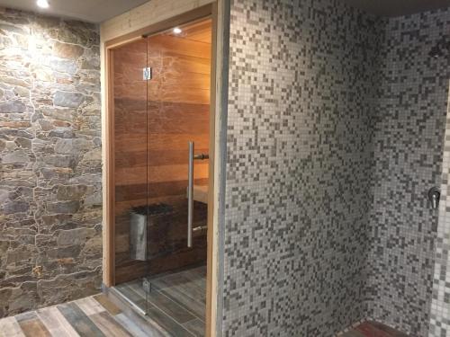 Kúpeľňa v ubytovaní Pension Horske Zatisi