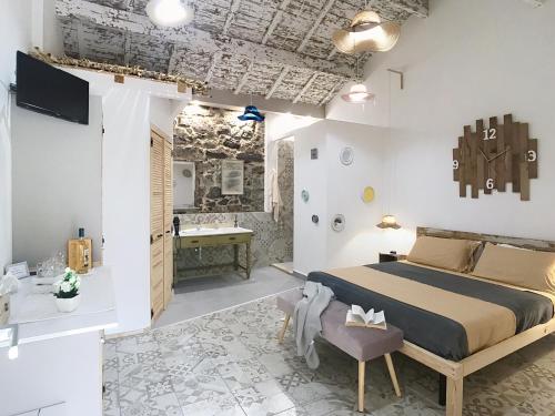 Llit o llits en una habitació de B&B Salaju